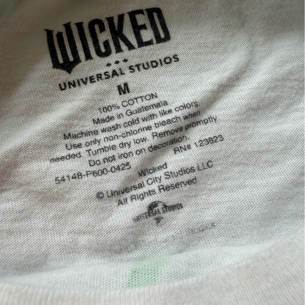 Medium Oversized Cropped Universal Studios Wicked… - image 5